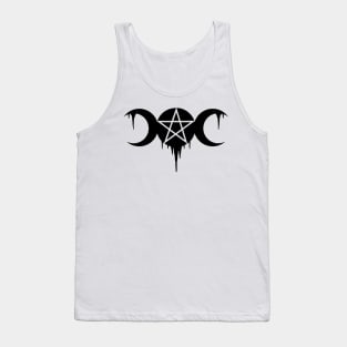 WICCA, WITCHCRAFT, TRIPLE MOON Tank Top